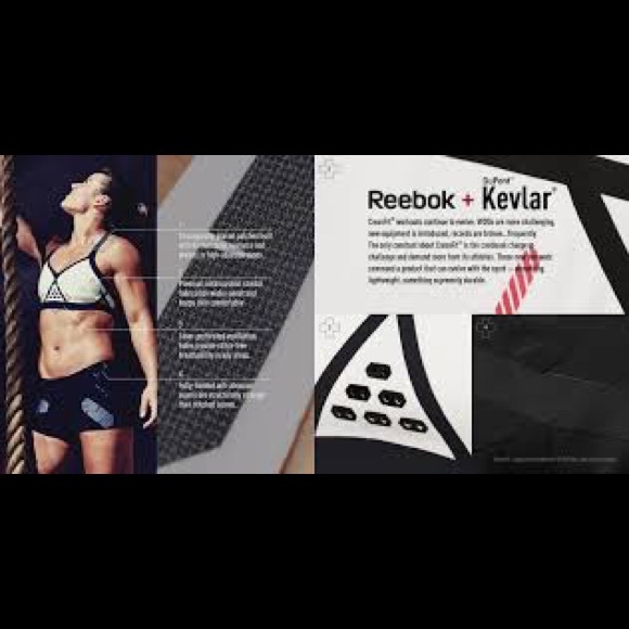 Reebok CrossFit Kevlar Sports Bra, NWT - Picture 2 of 3